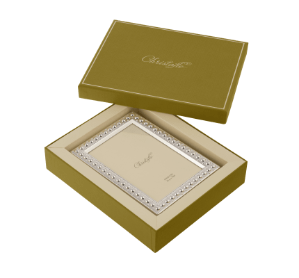 【未使用】Christofleクリストフル シルバー写真立て 4x6インチ Christofle シルバー フォトフレーム 未使用】Christofle